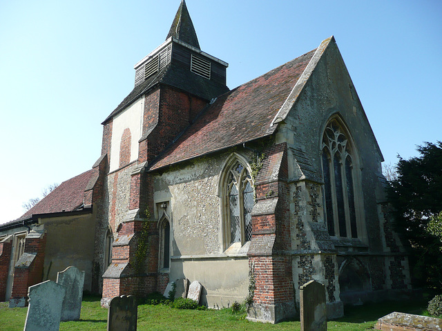 fyfield church, c14 chancel