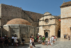 Onofrio's fountain in Dubrovnik