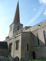 church hanborough from s.e.