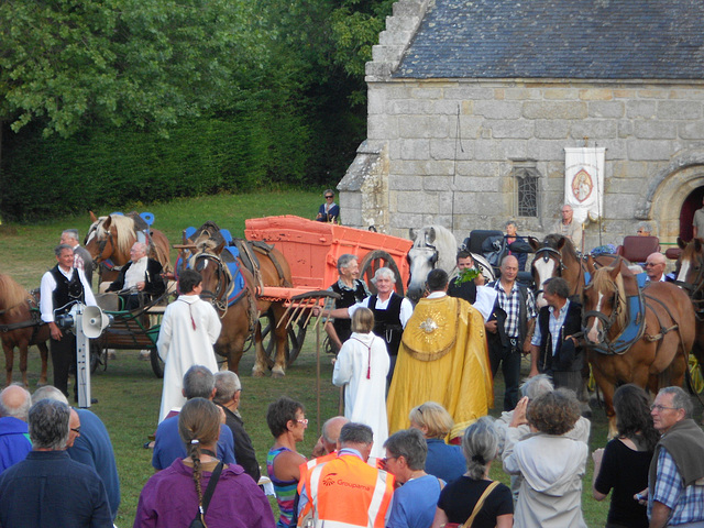 bénédiction des chevaux