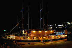 The Naval in the harbor of Korčula town