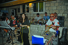 An excellent music trio in Korčula town