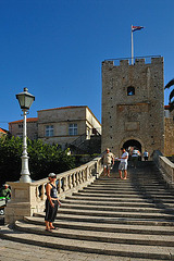 Steps up to the Tower of the South Land Gate