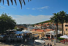 View to the Korčula town