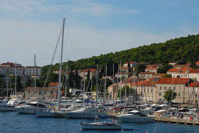 Port of Korčula town