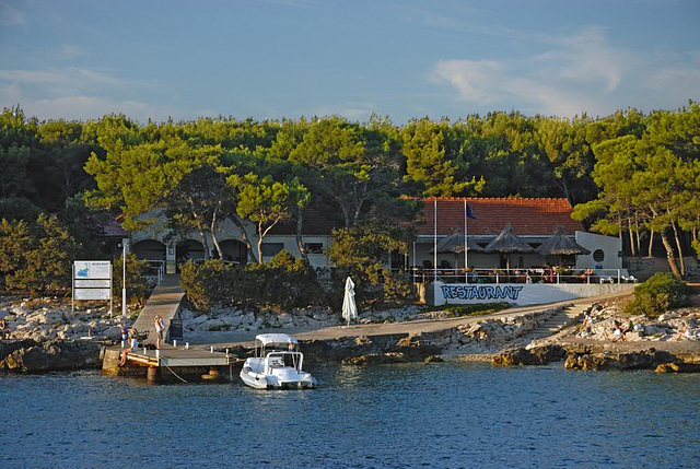 Resort near Prizba on Korčula island