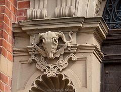 Schloss Basedow | Detail Fassade