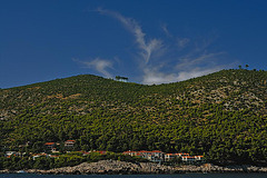 Along Korčula island to Brna