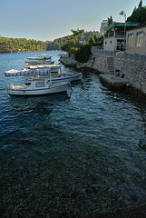 Port of Brna on Korčula island