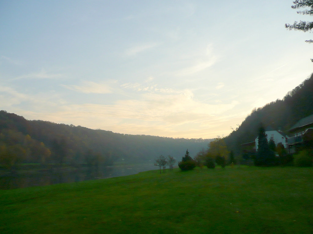 Herbstabend im Elbtal