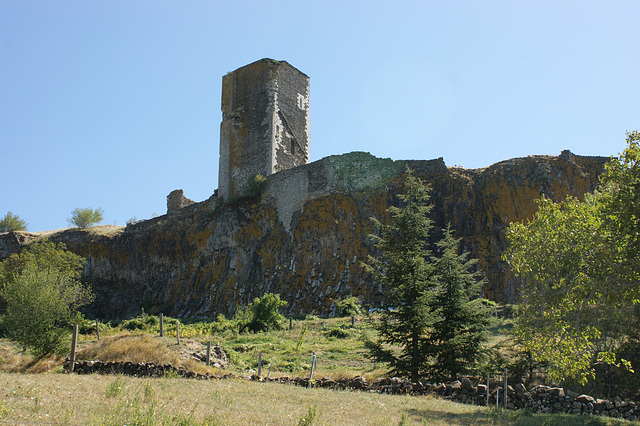 Ruine de la forteresse de Meribel