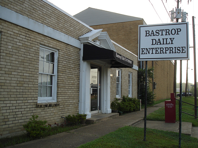 Bastrop daily enterprise / Bastrop, Louisiana, USA. USa - 8 juillet 2010.