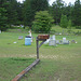 Old Athens cemetery /  Athens, Louisiana. USA - 7 juillet 2010 - Funeral mail / Courrier funéraire