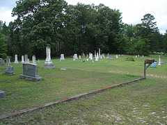 Old Athens cemetery /  Athens, Louisiana. USA - 7 juillet 2010 - Funeral mail / Courrier funéraire