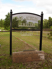 Old Athens cemetery /  Athens, Louisiana. USA - 7 juillet 2010.