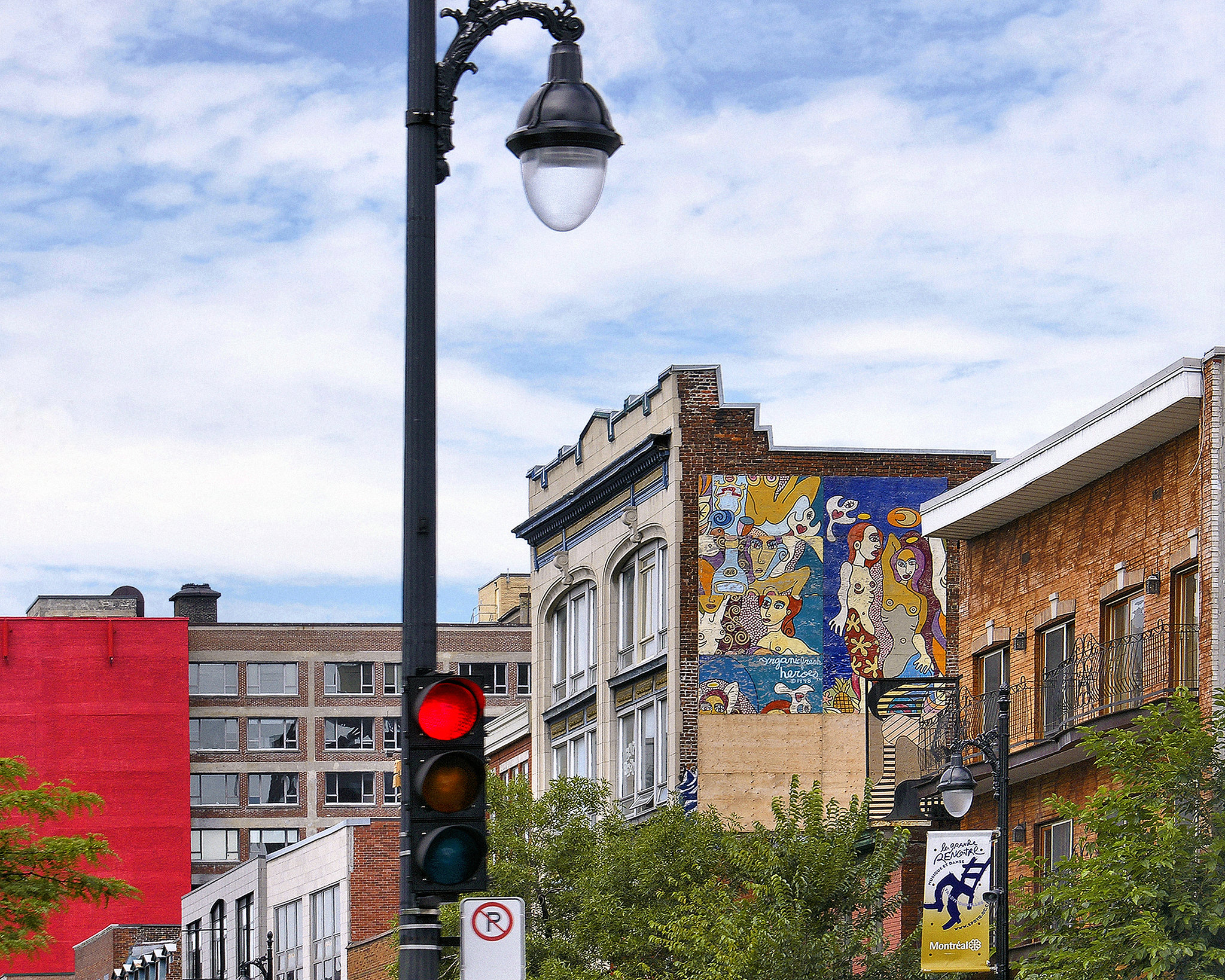 From the Window of the Number 24 Bus – Sherbrooke and Saint-Laurent, Montréal, Québec