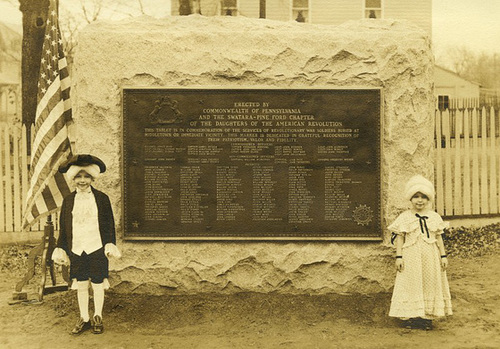 Revolutionary War Monument, Middletown, Pa., 1931