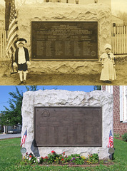 Revolutionary War Monument, Middletown, Pa., 1931 and 2013