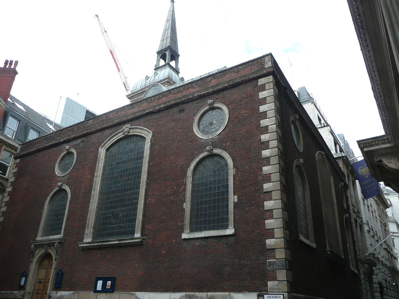 st.mary abchurch, london