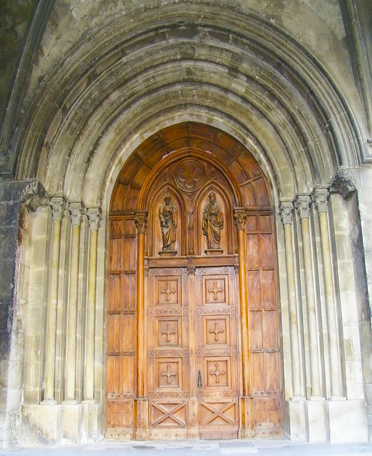 Porte entrée Abbatiale