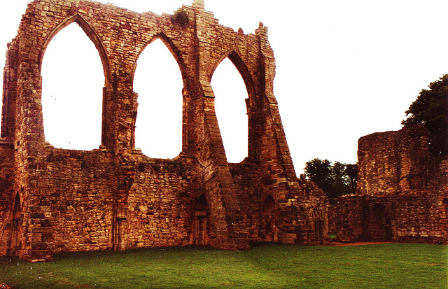 bayham abbey 1430 nave