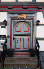 Tür - Bürgerhaus - 1706
