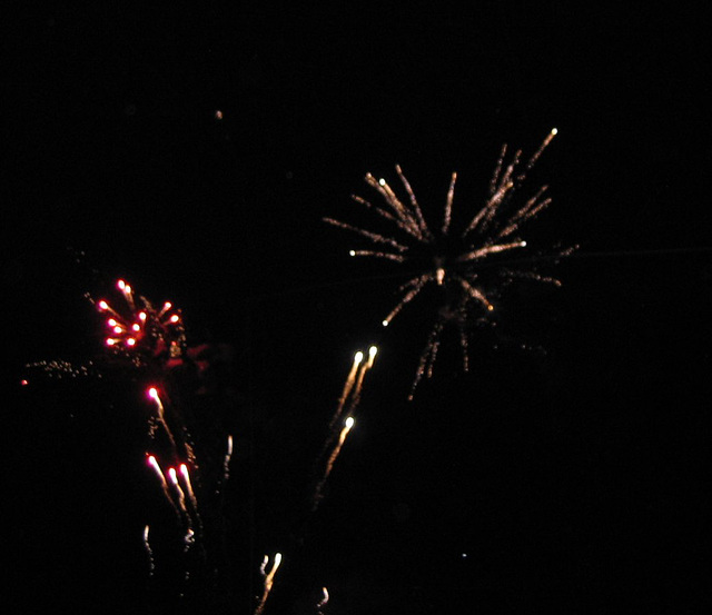 Fireworks at Joker Marchant Stadium