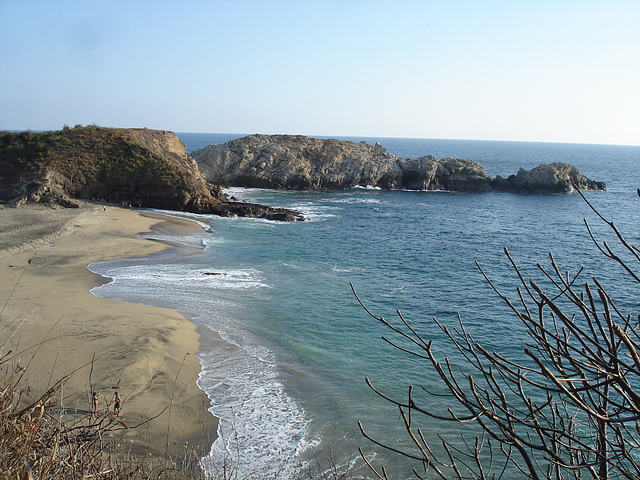 Punta Cometa /  Mazunte, Oaxaca. Mexique / 22 janvier 2011.