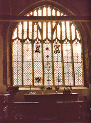 wooton wawen , east window