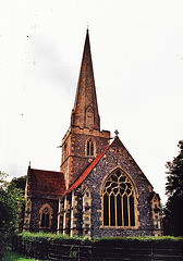 shottesbrooke church from east 1337