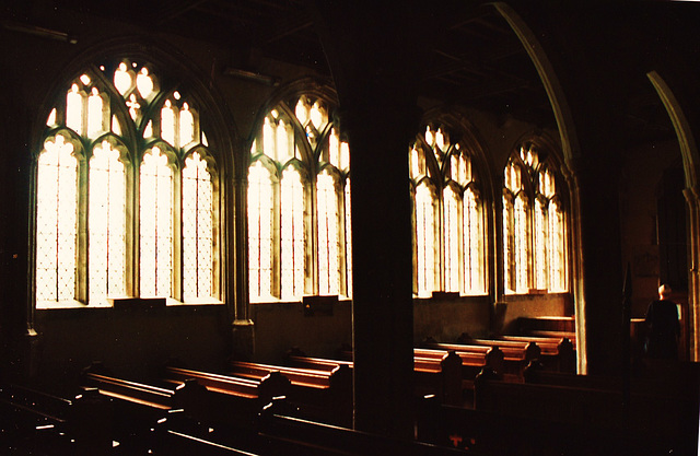 hilton church, north aisle