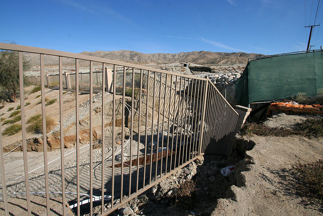 Flood Damage Below Tuscan Hills (8741)