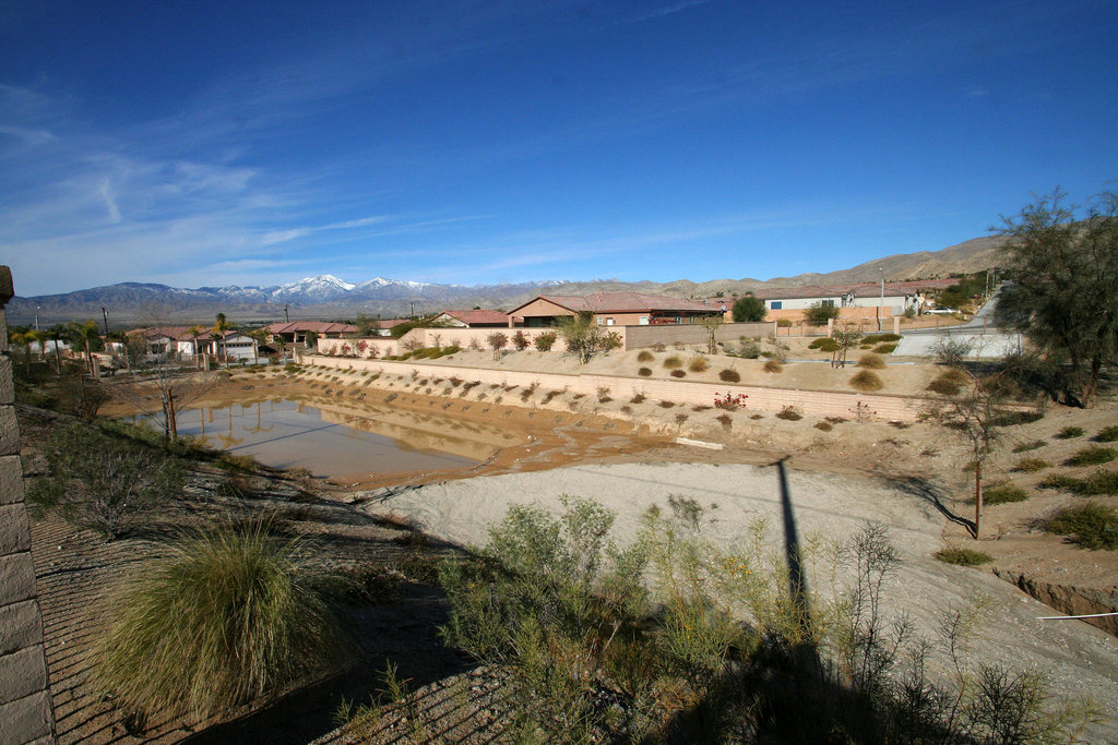 Retention Basin Below Tuscan Hills (8740)