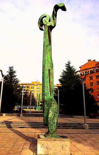 Escultura urbana.