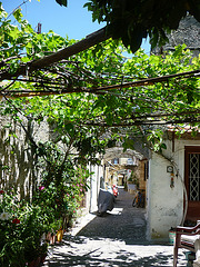 Ruelle à Rhodes