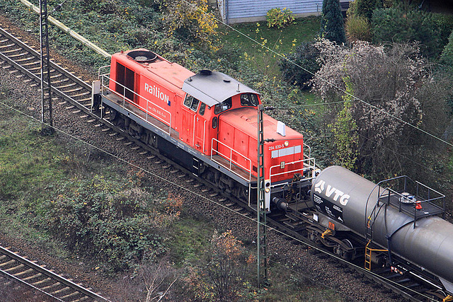 20101118 8864Aw [D~OB] Güterzug, Blick vom Gasometer Oberhausen