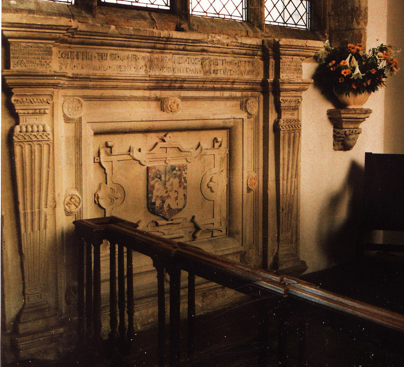 little sampford 1556 tomb