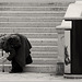 Beggar Woman at Bridge of Sighs in Venice