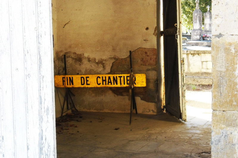 the end of the road...