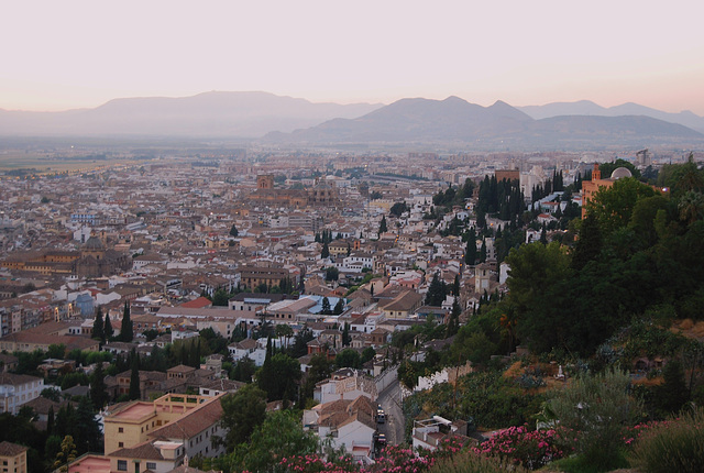 Atardecer en Granada