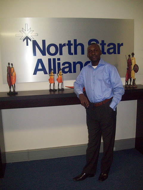 Durban, South Africa. Enla oficejo de North Star Alliance