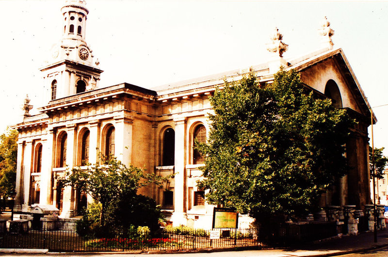 greenwich, st.alfege 1712 hawksmoor