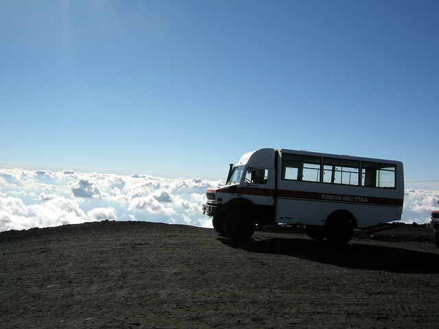 mit dem Jeep über den Wolken :-)