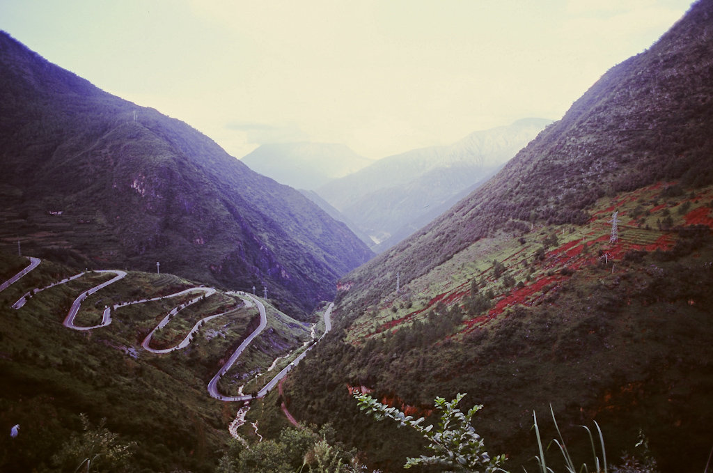 Zigzag roads