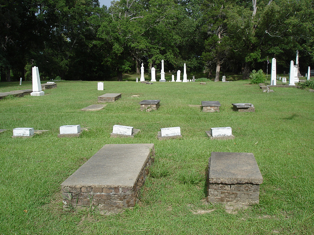 Old Aberdeen cemetery / Mississippi. USA - 9 juillet 2010