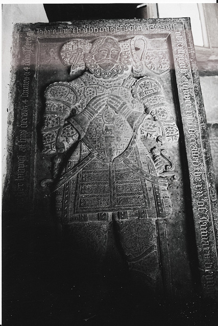 talland 1578 slate tomb