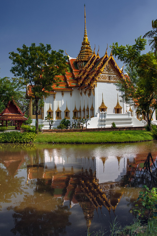 Dusit Maha Prasat Palace in the Grand Palace, Bangkok