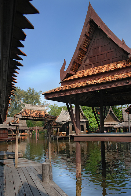 The Floating Market ตลาดน้ำ in Mueang Boran