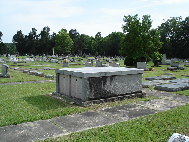 Oddfellows rest cemetery / Mississippi, USA. 9 juillet 2010.