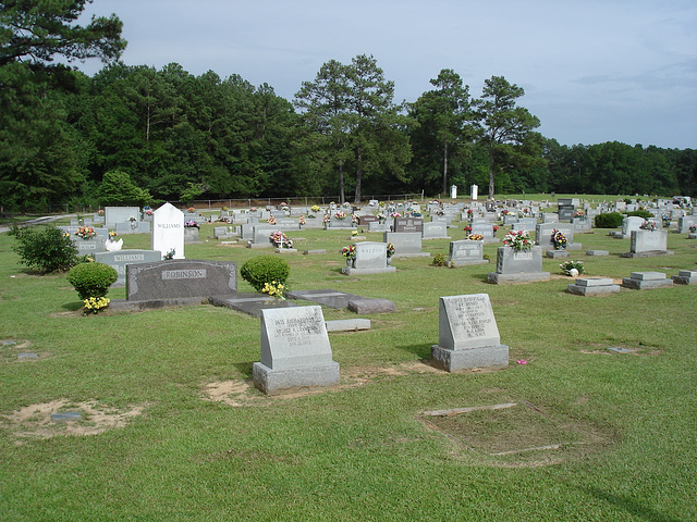 Oddfellows rest cemetery / Mississippi, USA. 9 juillet 2010.